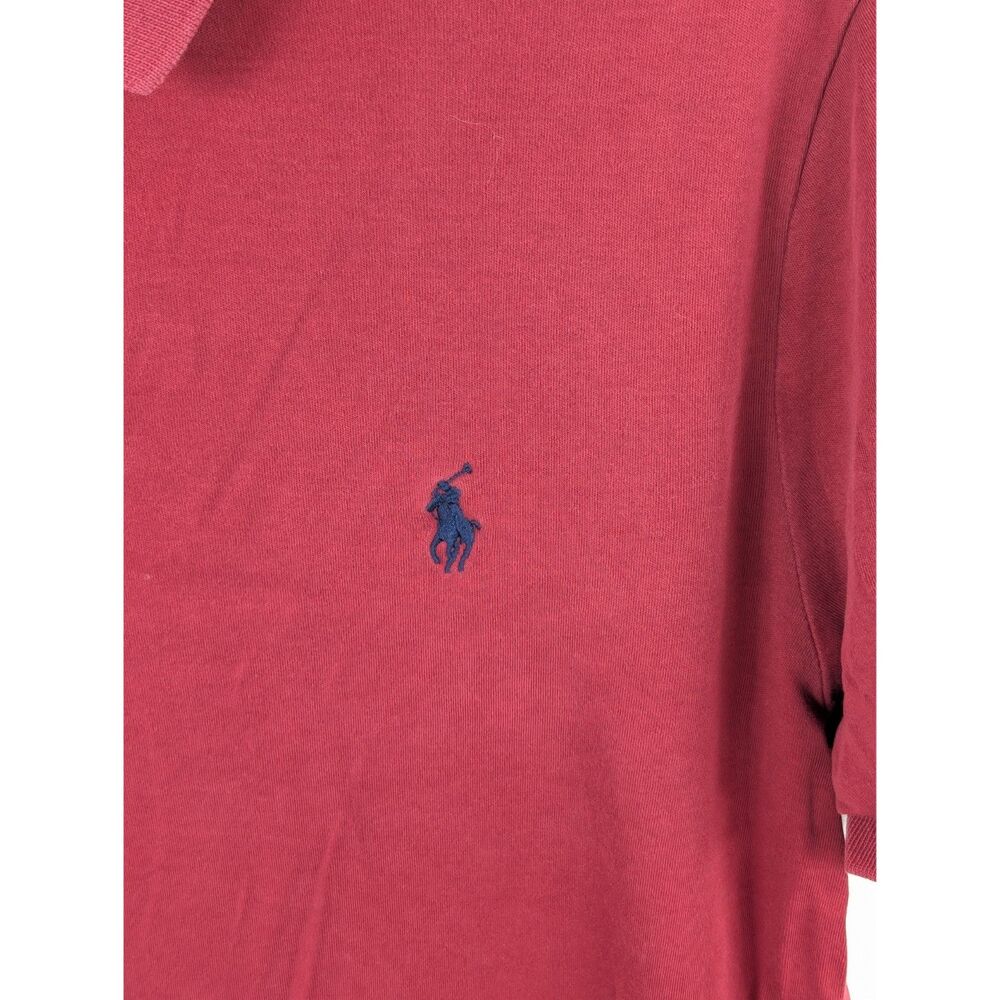 Polo Ralph Lauren Polo Shirt Maroon Men's Size Medium - Picture 4 of 12